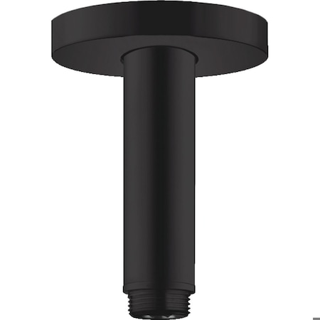 Hansgrohe Raindance E Extension Pipe For Ceiling Mount In Matte Black 27393671
